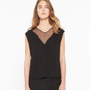 Sandro Paris short sleeve top